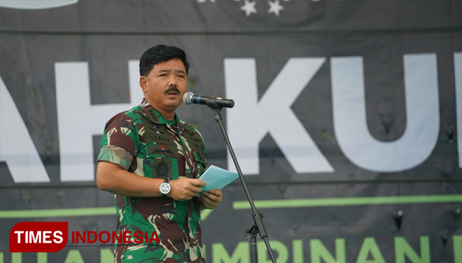 Panglima TNI Marsekal Hadi Tjahjanto. (FOTO: Dok. TIMES Indonesia)