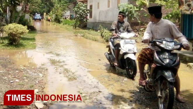 Kondisi pasca banjir di Desa Wonoasri Kecamatan Tempurejo Jember (Foto:Angga/TIMES Indonesia)
