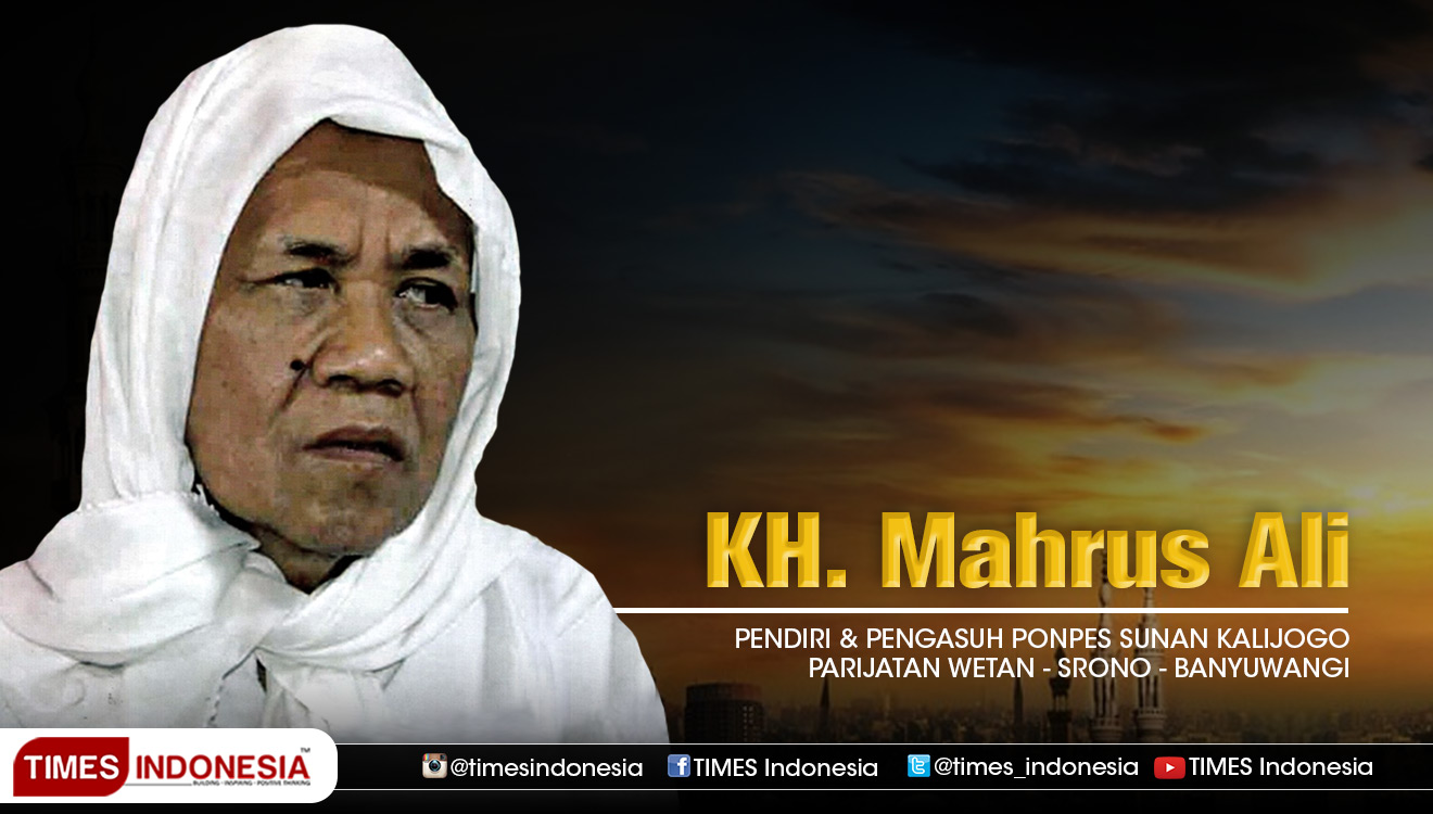 KH Mahrus Ali (GRAFIS: TIMES Indonesia)