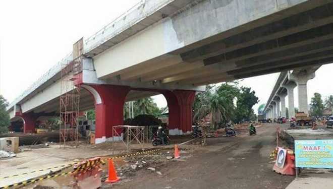 Pada 2019, Dua Proyek Jembatan Layang di Kota Palembang 