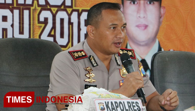 Kapolres Malang AKBP Yade Setiawan Ujung. (FOTO: TIMES Indonesia)