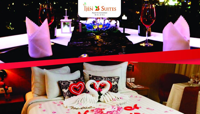 Rayakan Valentine di Night on the Sky Ijen Suites