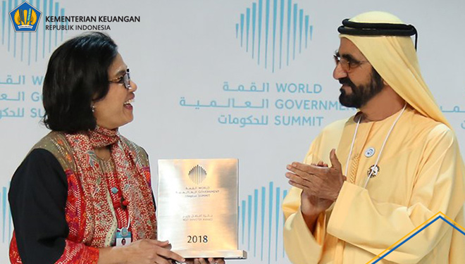 Menkeu Sri Mulyani Indrawati Dapat Penghargaan Menteri Terbaik di Dunia