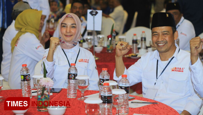 Pasangan calon (paslon) Wali Kota dan Wakil Wali Kota Malang Yaqud Ananda Gudban dan Ahmad Wanedi (Menawan)  (FOTO: Dok. TIMES Indonesia)
