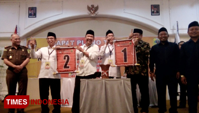 Pasangan Sabar Dapat Nomor 1, Dhada Salam 2 Jari