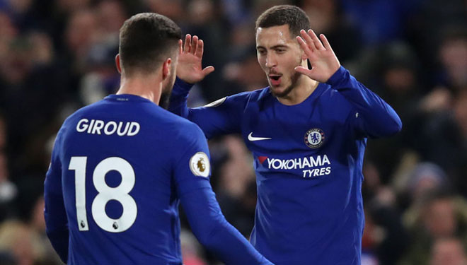 Conte Puji Kontribusi Penting Giroud bagi Chelsea