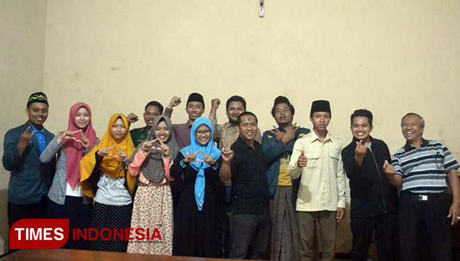 Jaga Kerukunan, Pelajar NU Banyuwangi Sambangi Tokoh Lintas Agama