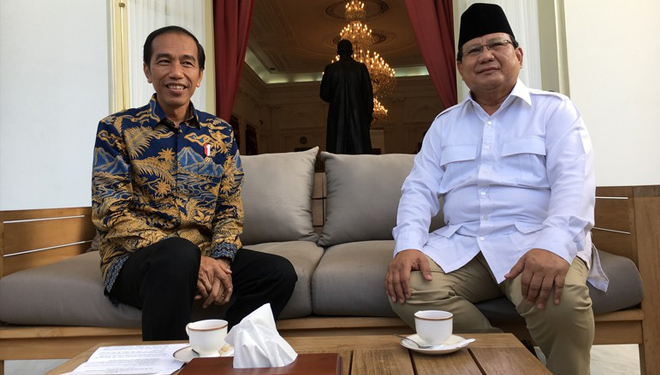 Survei Pemilu 2019: Elektabilitas Jokowi dan Prabowo Masih Kuat
