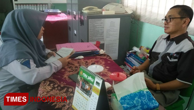 Kepala SMK Muhammadiyah Rogojampi, Inonu Thaimya. (FOTO: SMK Muhammadiyah Rogojampi for TIMES Indonesia)