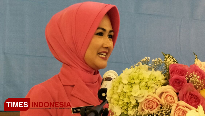 Tika Ujung, Sosok Visioner Berjiwa Sosial di Bhayangkari Polres Malang