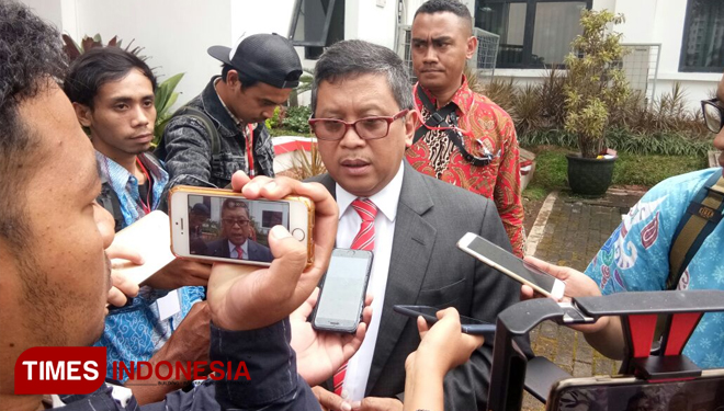 Sekjen PDI Perjuangan, Hasto Kristiyanto (FOTO: Dok TIMES Indonesia)