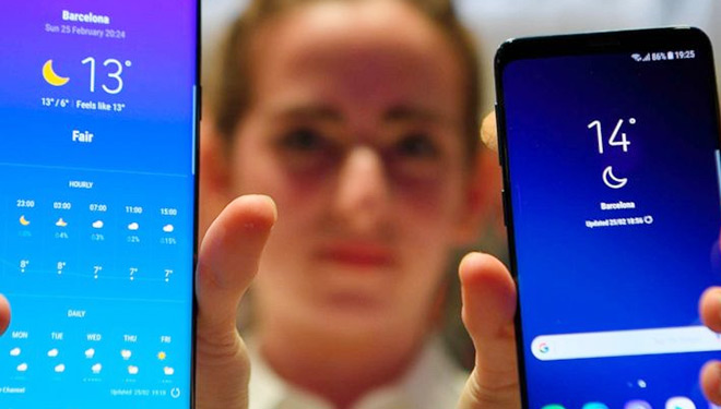 ILUSTRASI: Samsung S9 (FOTO: ABC News)