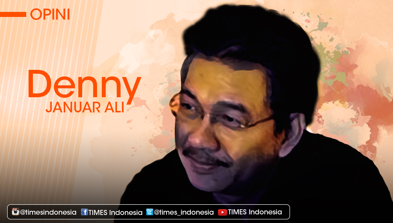 Denny Januar Ali. (Grafis: TIMES Indonesia)