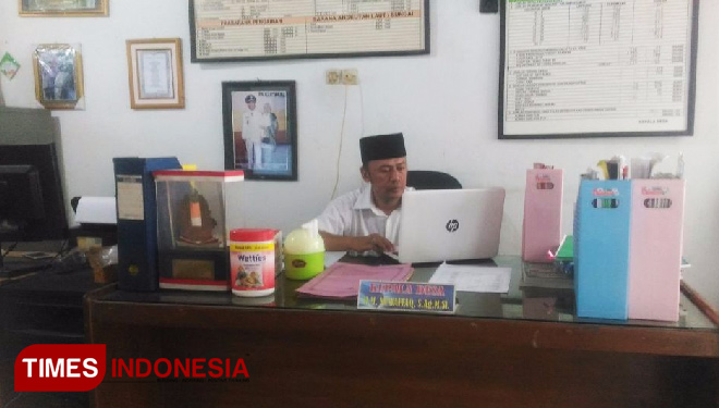 Kepala Desa Melirang, Kecamatan Bungah Kabupaten Gresik, Jawa Timur, M. Muwafaq (FOTO: Akmal/TIMES Indonesia)