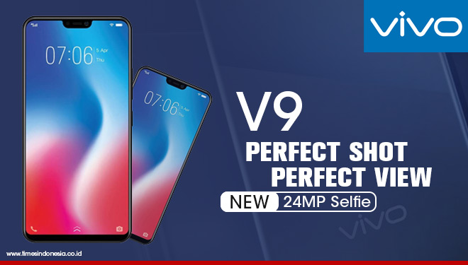 Smartphone Vivo V9. (FOTO: Istimewa)