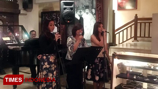  Jazz and Artsong di hotel Tugu mengalun bagus di hari Selasa (13/3/2018) malam. (FOTO: Istimewa)