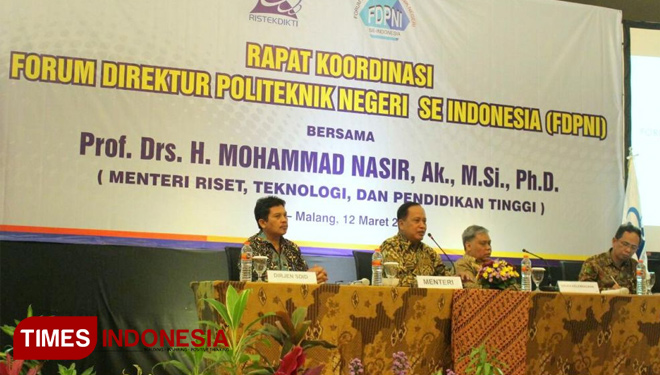 Menristekdiki akan Revitalisasi Politeknik di Indonesia