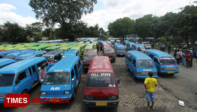 ILUSTRASI - Angkutan Umum Kota Malang. (FOTO: Dok. TIMES Indonesia)