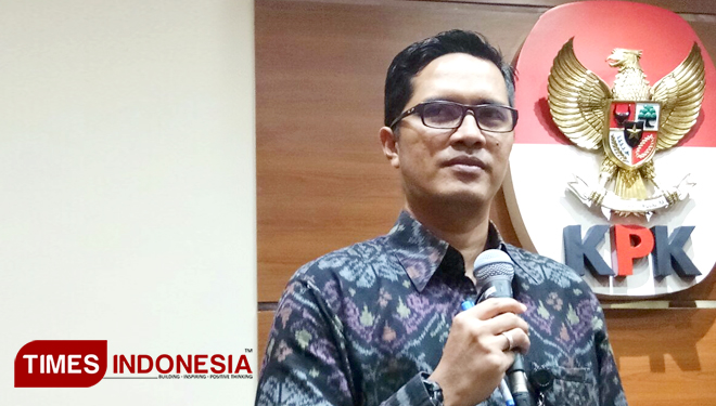 Juru Bicara KPK, Febri Diansyah (FOTO: Hasbullah/ TIMES Indonesia)