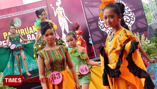 Pasuruan Pesona Batik tahun 2018. (FOTO: AJP TIMES Indonesia)