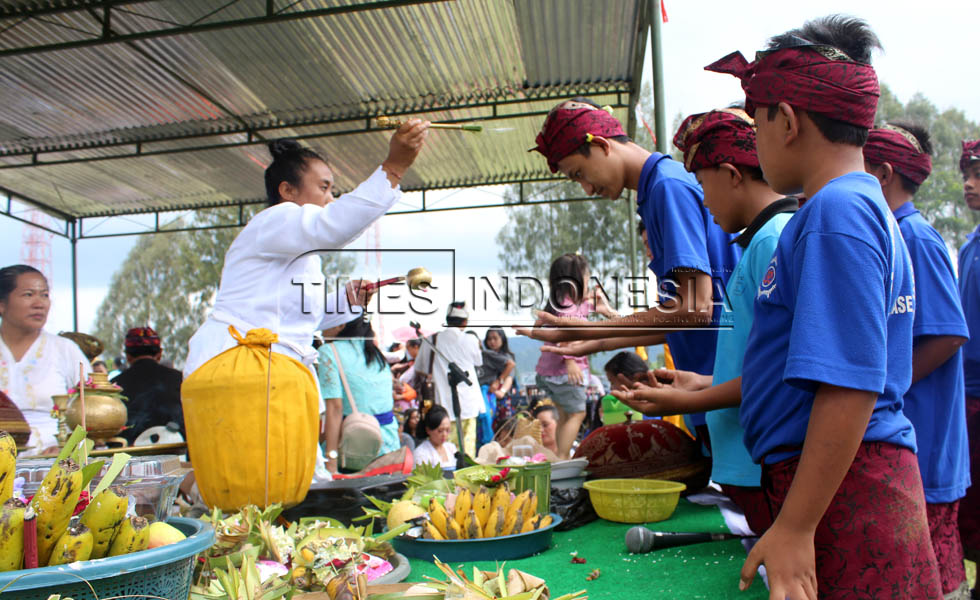 Upacara Tawur Kesanga Sambut Nyepi di  Kota Batu TIMES 