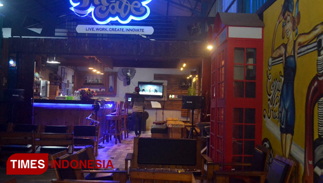 Fippo Cafe, Maron, Genteng Kulon, Genteng, Banyuwangi (FOTO: Erwin/ TIMES Indonesia)