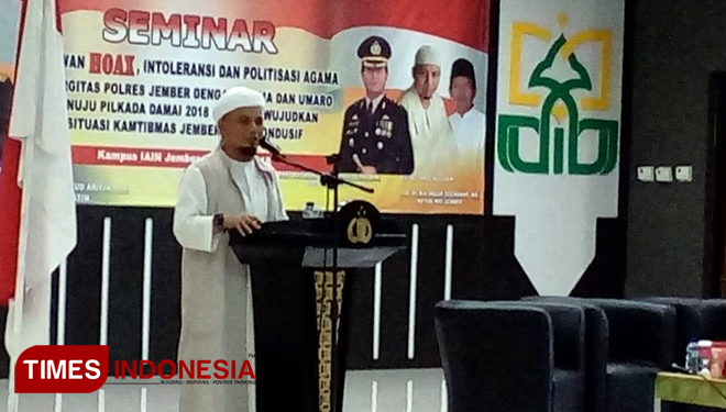 Hadir di Seminar, Ustad Arifin Ilham Disambut Hadrah dan 