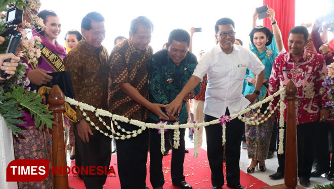 Peresmian Rumah Susun Sewa (Rusunawa) bagi Masyarakat Berpenghasilan Rendah (MBR) di Kelurahan Tembokrejo, Kecamatan Purworejo, Kota Pasuruan. (FOTO: AJP TIMES Indonesia)