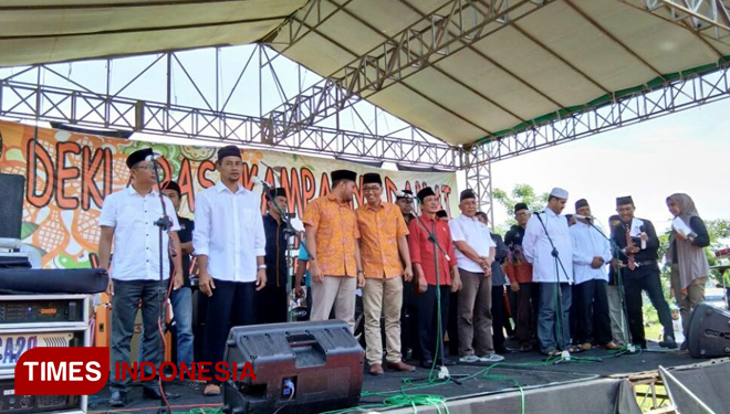 Deklarasi kampanye damai Pilkada Kota Probolinggo (FOTO: Happy/ TIMES Indonesia)