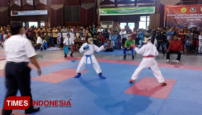 Kejuaraan Karate Piala Rektor ke-III Berlakukan Regulasi Baru - TIMES