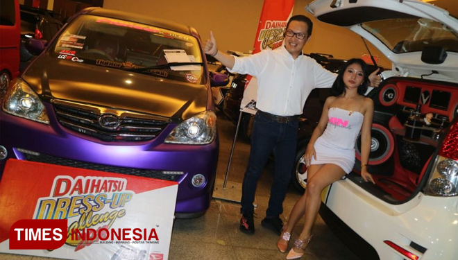 Kontes mobil Daihatsu Dress-up Challenge bantu dongkrak penjualan Daihatsu, Sabtu (24/3/2018). (FOTO: Lely Yuana/TIMES Indonesia)