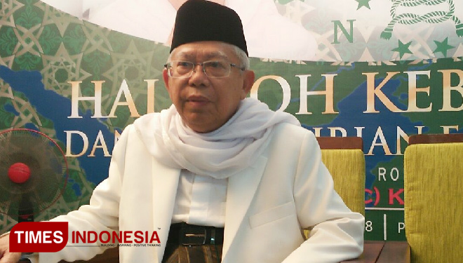 KH Ma'ruf Amin (FOTO: Dokumen TIMES Indonesia)