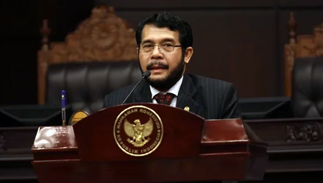 Ketua Mahkamah Konstitusi (MK) Anwar Usman (FOTO: Istimewa)