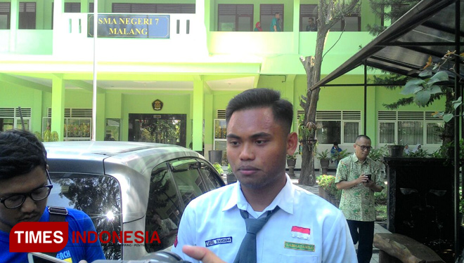 Pemain Timnas Indonesia Saddil Ramdani Jalani UNBK