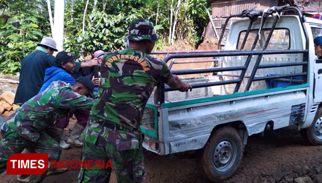 Begini Model Taksi Online Tentara ala Kodim Purbalingga