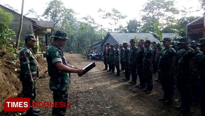 Satgas TMMD Kodim Purbalingga Diminta Tingkatkan Komsos