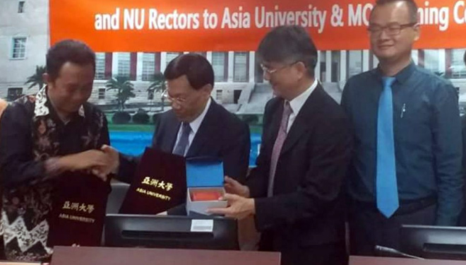 Unuja Jalin Kerjasama dengan 45 Perguruan Tinggi Taiwan