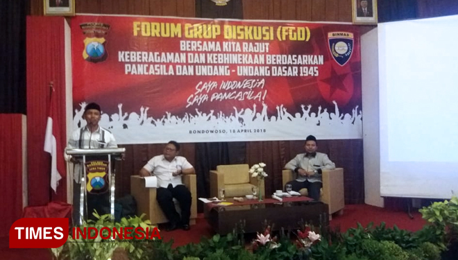 Polres Bondowoso Ajak Tokoh Lintas Agama Ciptakan Kondisi Aman
