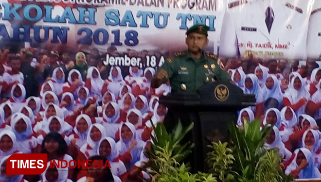 Begini Cara Kodim 0824 Jember Bentuk Karakter Pelajar