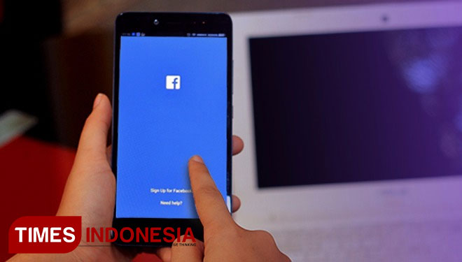 Facebook. (PHOTO: TIMES Indonesia)