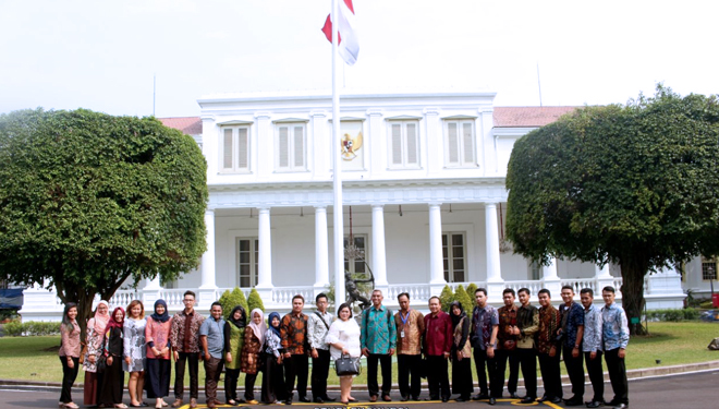 Mahasiswa Magister Komunikasi UB Belajar Kehumasan di Kantor Staf Presiden