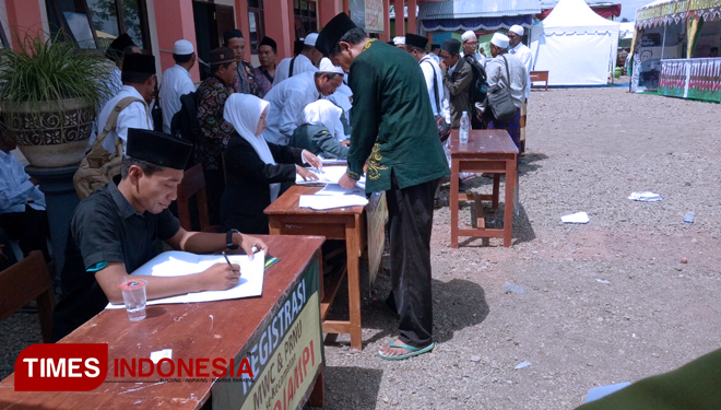 Peserta Konfercab PCNU Banyuwangi Mulai Berdatangan