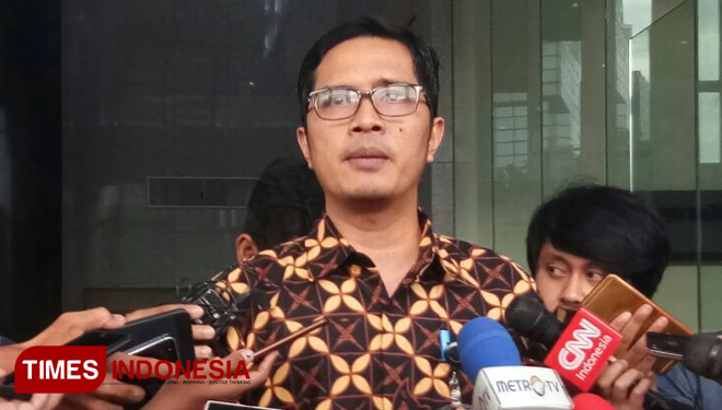 Juru Bicara KPK Febri Diansyah (FOTO: Hasbullah/TIMES Indonesia)