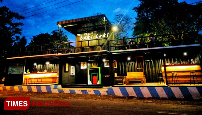 Container Cafe Laki-laki, Tempat Pas Menikmati Kopi 