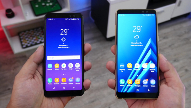 Samsung Galaxy A6 dan A6+. (FOTO: Notebookcheck)