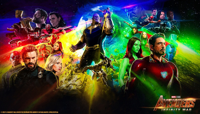 Avengers: Infinity War, salah satu Film Hollywood yang Eksis di Tahun 2018. (FOTO: Proximus)