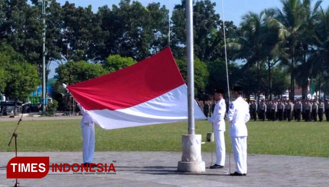Berikut Pesan Mendikbud dalam Upacara Peringatan Hardiknas 2018 di Jember