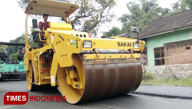 Jelang Idul Fitri, Pemkab Bondowoso Genjot Perbaikan Jalan