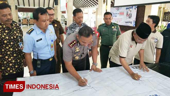 IJTI Malang-Forkopimda Malang Deklarasikan Anti Hoax