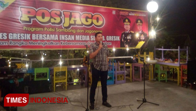 Kapolres Gresik Ajak Wartawan Tulis dan Sebar Berita Positif